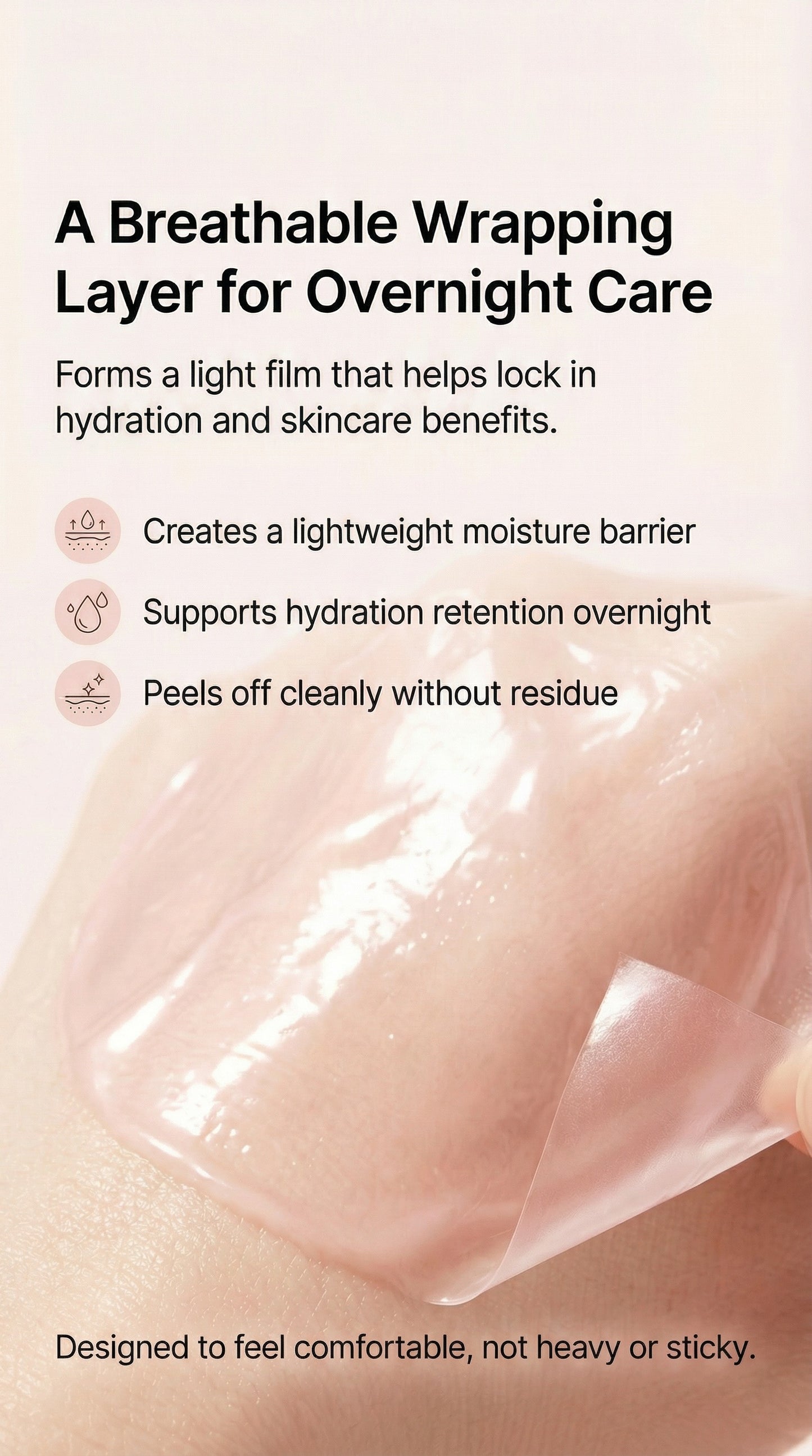 Collagen Overnight Peel-Off Mask | Elasticity & Hydration Sleeping Mask with Ceramide NP & Adenosine | Korean Anti-Aging Wrapping Mask for Firm, Smooth, Radiant Skin (2.53 fl oz)