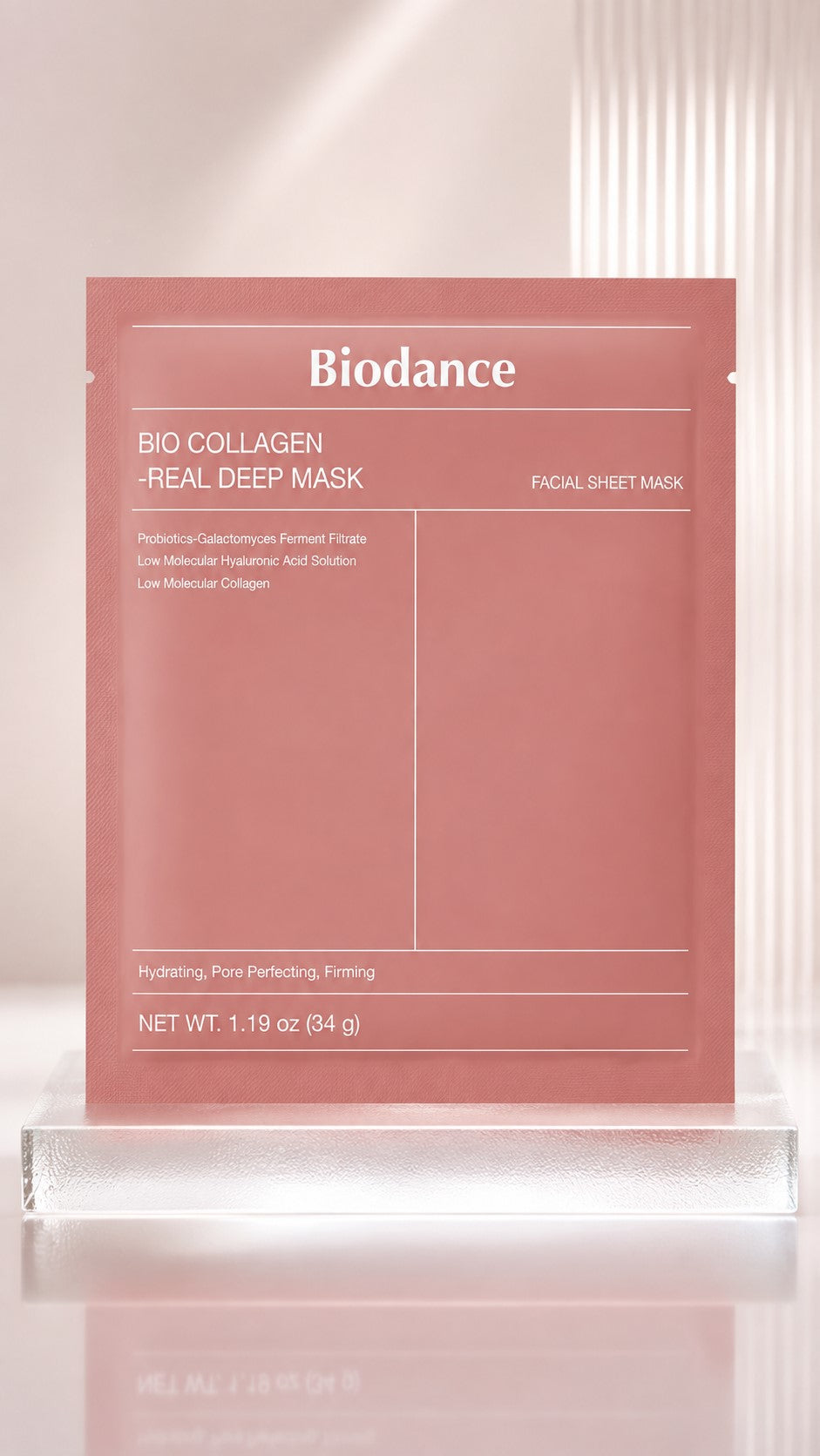 Biodance Bio-Collagen Real Deep Mask – Hydrolyzed Collagen & Oligo-Hyaluronic Acid: For Dehydrated Skin