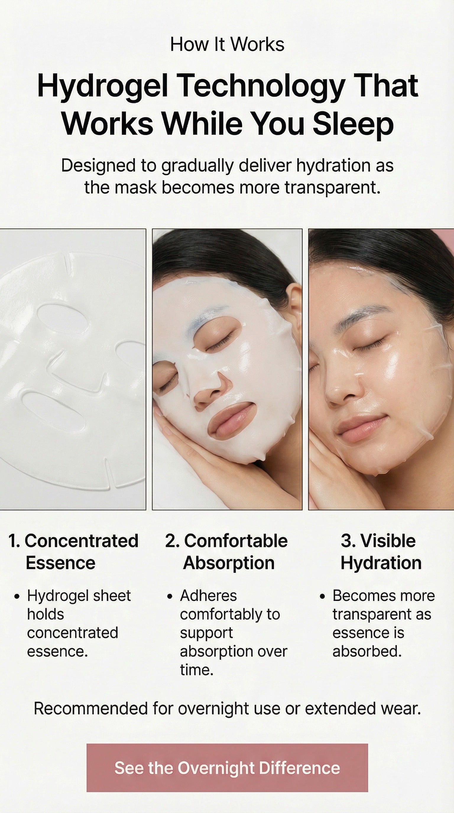  Biodance Bio-Collagen Overnight Hydrogel Mask | Deep Hydration, Elasticity & Pore-Refining Korean Anti-Aging Treatment (4 Sheets)