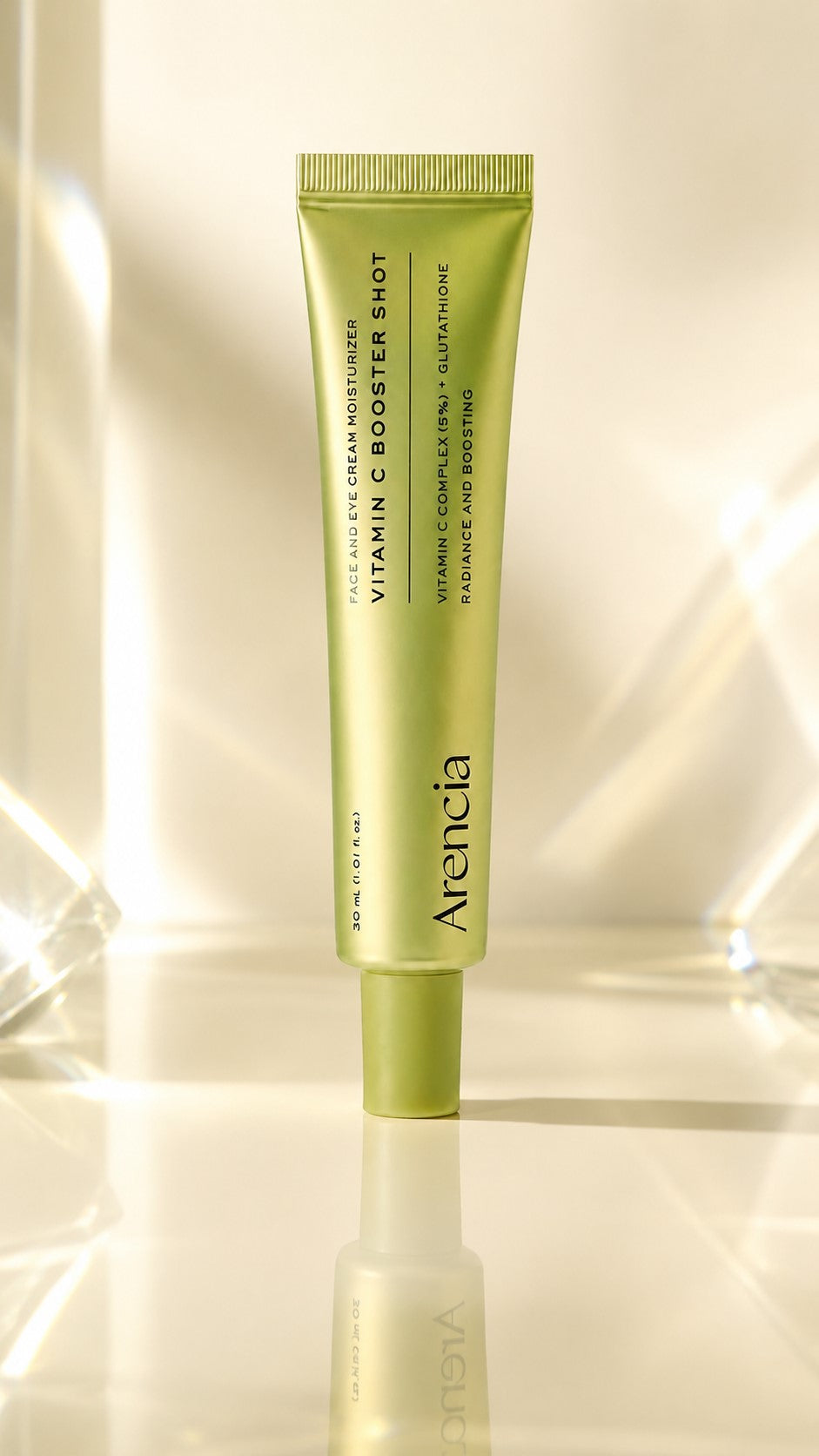 Vitamin C Booster Shot Serum with Glutathione, Niacinamide & Vitamin E | Brightening Glow Serum for Dullness, Uneven-Looking Tone, Fine Lines & Glass Skin | Korean Skincare 30ml