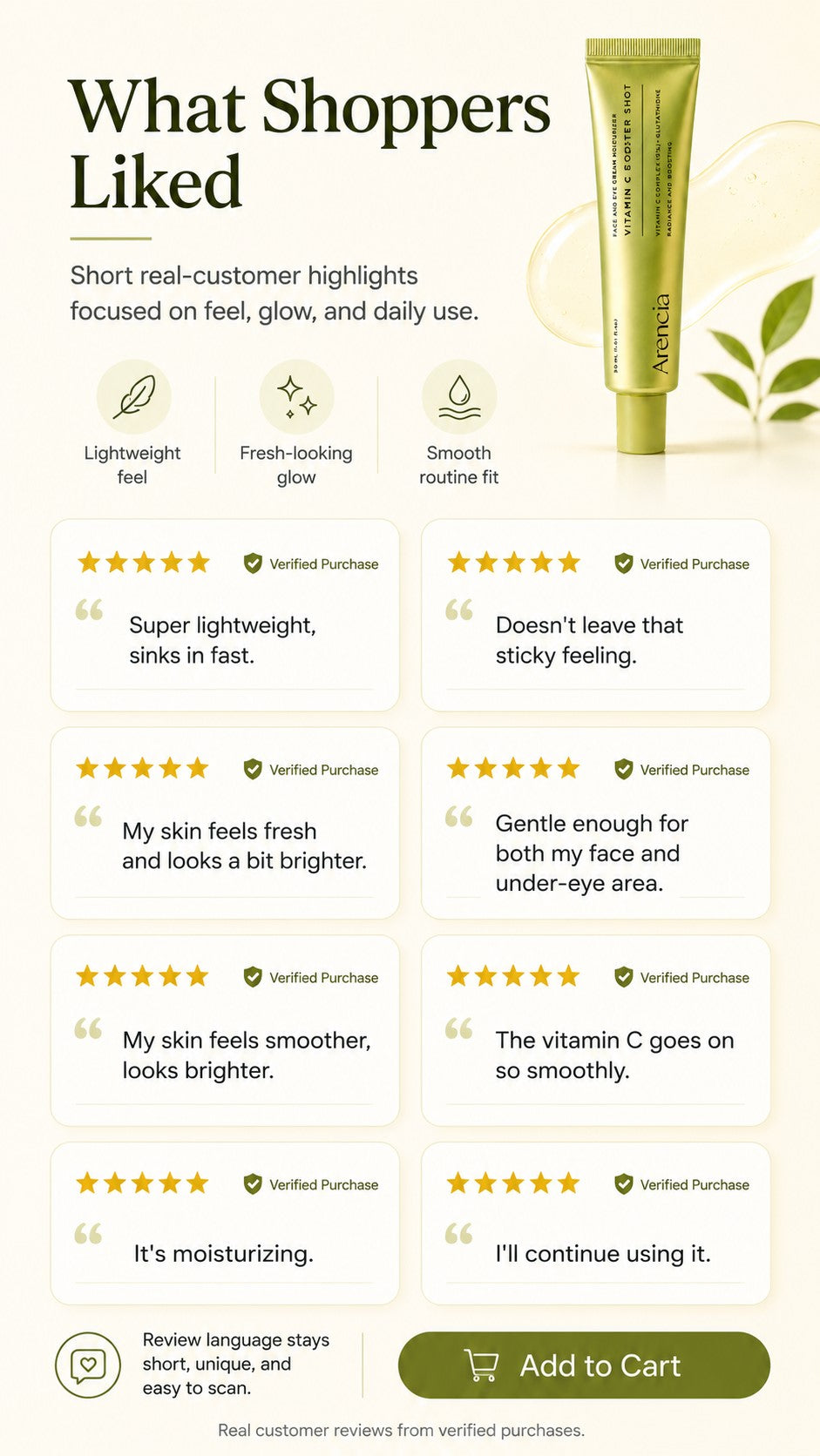 Vitamin C Booster Shot Serum with Glutathione, Niacinamide & Vitamin E | Brightening Glow Serum for Dullness, Uneven-Looking Tone, Fine Lines & Glass Skin | Korean Skincare 30ml
