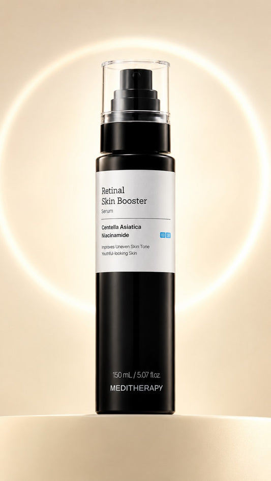 MEDITHERAPY Retinal Skin Booster Serum – Retinaldehyde & Niacinamide: For Dark Spots & Uneven Tone