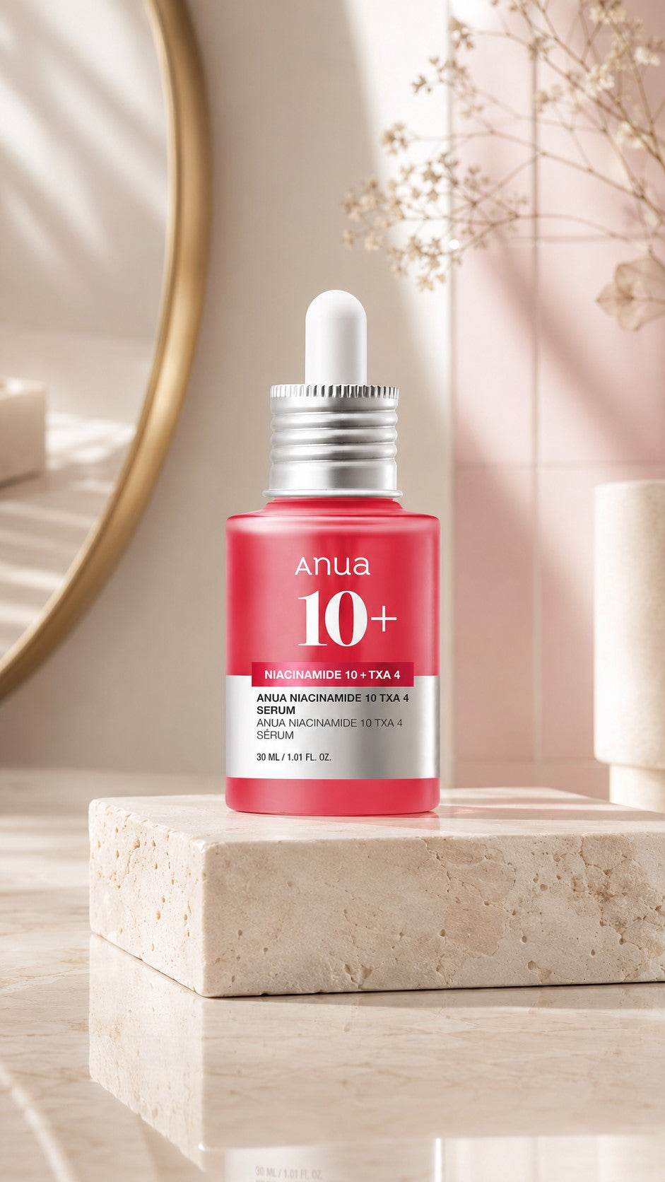 Anua Niacinamide 10 + TXA 4 Serum – 10% Niacinamide & 4% Tranexamic Acid: For Dark Spots